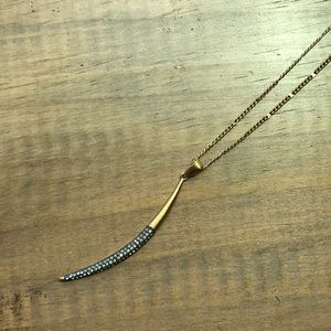 Stella & Dot Gold and Silver Necklace